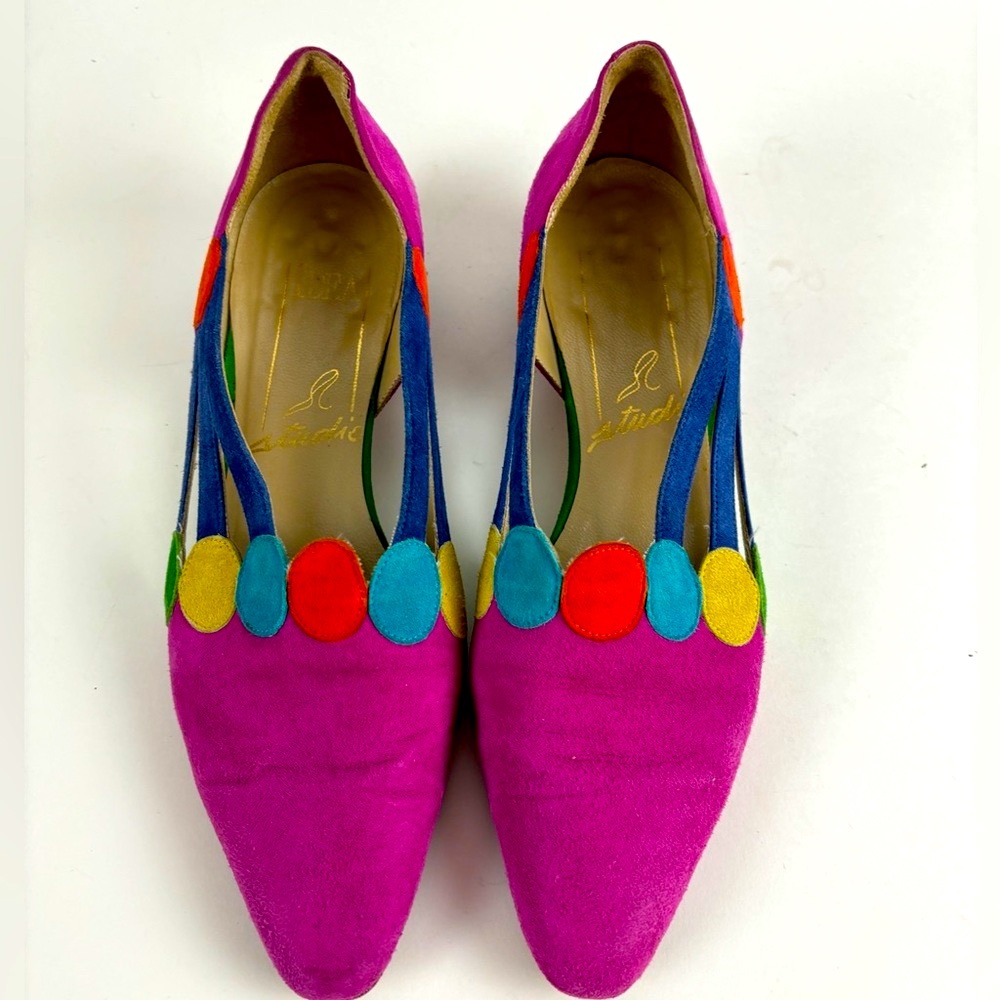 Idea Studio Size 5 Vintage Women’s Kitten Heel Shoes WONDERFUL